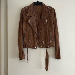 Blank NYC Suede Moto Jacket